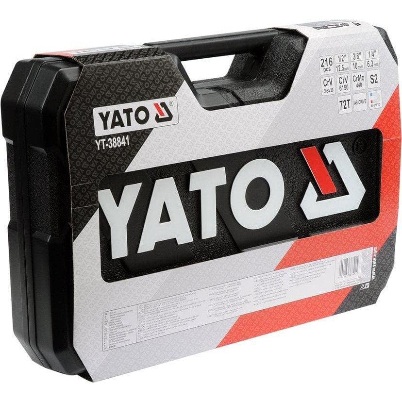 CSŐKÉSZLET, YATO YT-38841 CSILLAGVILLANCS, GYAKORLATI SZERSZÁMÚ, 216 DARABOS 