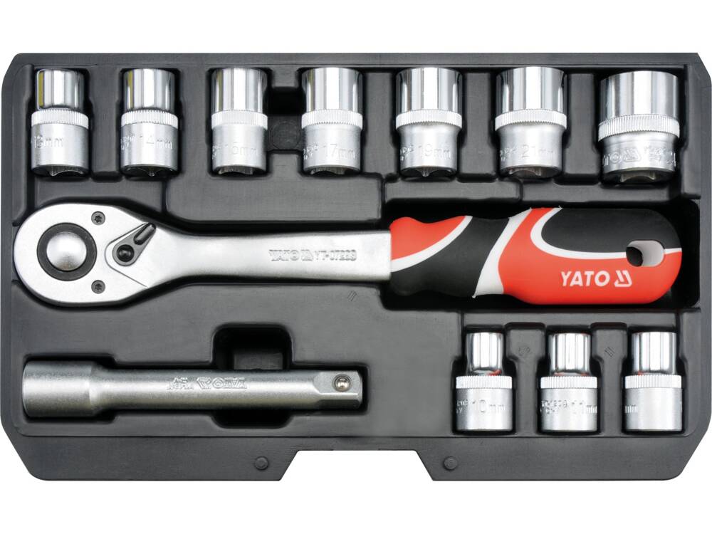 TRUSA TUBULARE 1/2, YATO YT-38671 12 PIESE