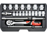CSŐKÉSZLET, 3/8, YATO YT-38561 22 DARAB 