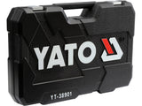 YATO YT-38901 CSŐKÉSZLET, CSILLAGVILÁCS, GYAKORLATI SZERSZÁM, 122 DARABOS 