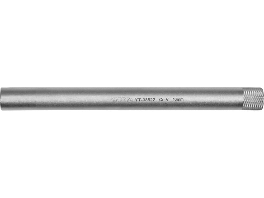 GYÚJTÓGYERTYA CSŐ 16MM YATO YT-38522 EXTRA HOSSZÚ 250MM, 3/8" 