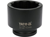 KÉTSZÖGŰ ÜTŐCSŐ, YATO YT-11998 1, 85mm 