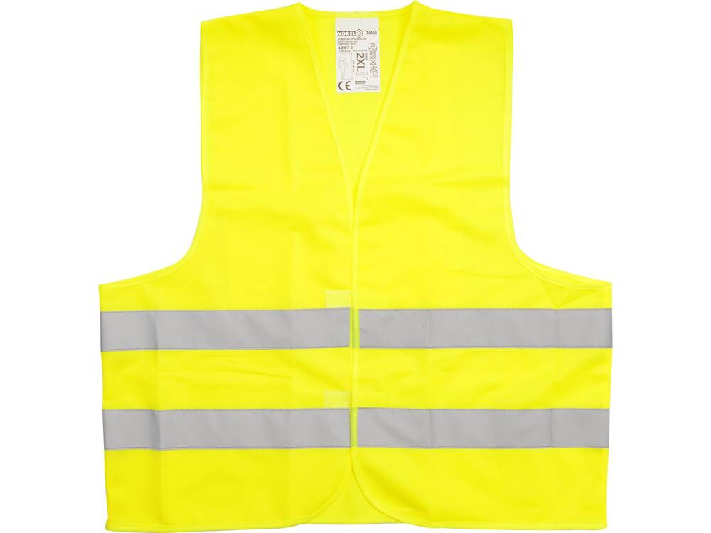 SÁRGA FIGYELMEZTETŐ MELLÉNY VOREL 74666 XXL MÉRET 