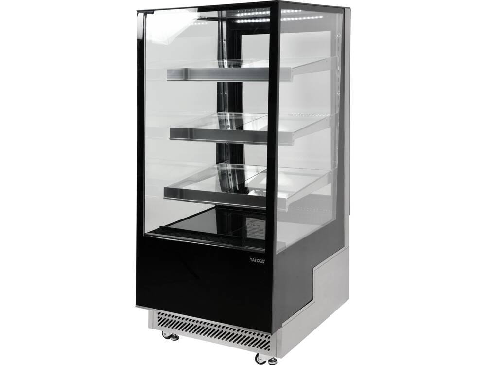 HŰTÖTT VITRIN YATO YG-05040 HŰTŐSZEKRÉNY 300L - FEKETE