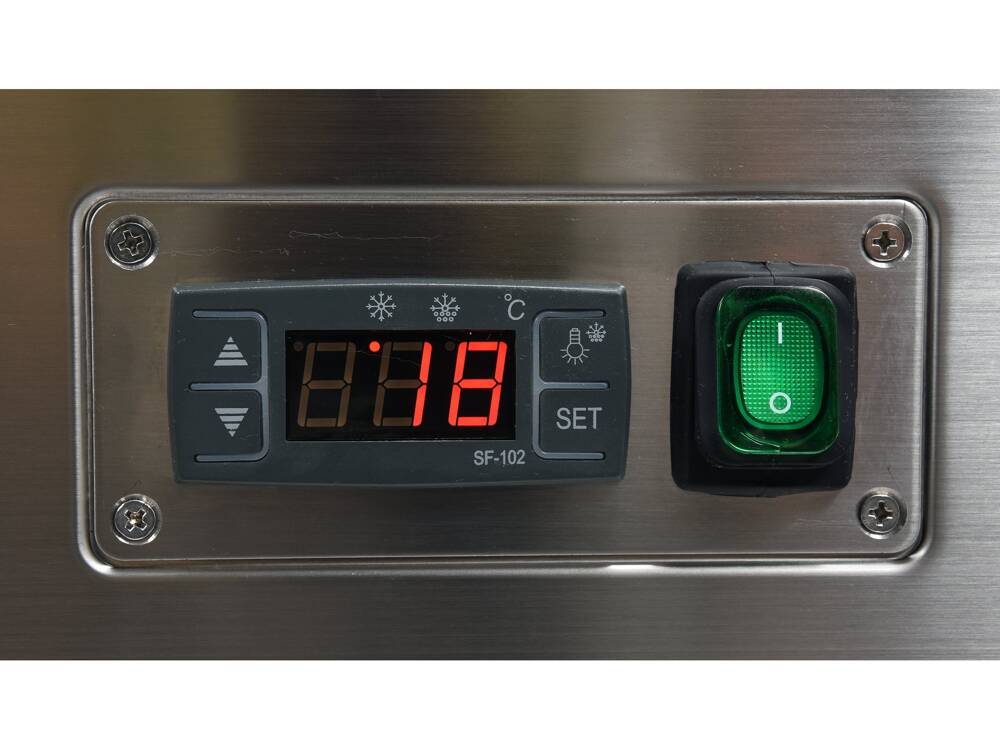 HŰTÖTT VITRIN YATO YG-05045 HŰTŐSZEKRÉNY 400L - FEKETE 