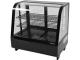 VITRINA FIRGORIFICA DE YATO YG-05020 PREZENTARE, 100L 68X45X67CM - NEGRU