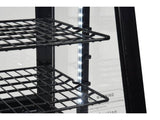 VITRINA FIRGORIFICA DE YATO YG-05020 PREZENTARE, 100L 68X45X67CM - NEGRU