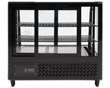 VITRINA FIRGORIFICA DE YATO YG-05020 PREZENTARE, 100L 68X45X67CM - NEGRU