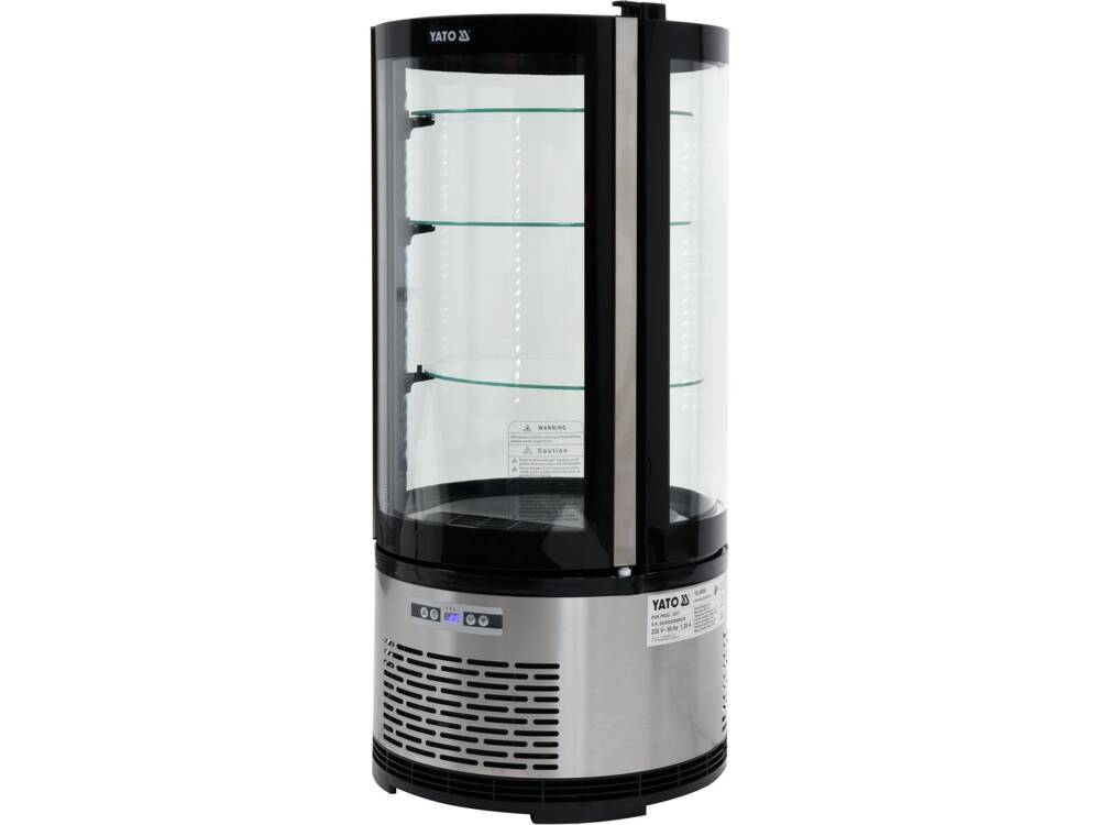 VITRINA FIRGORIFICA PRAJITURI, YATO YG-05094 100L, 48X48X103CM