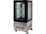 VITRINA FIRGORIFICA PRAJITURI, YATO YG-05064 270L, 65X65X150CM