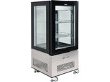 VITRINA FIRGORIFICA PRAJITURI, YATO YG-05064 270L, 65X65X150CM