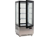 VITRINA FIRGORIFICA PRAJITURI, YATO YG-05060 78L, 43X39X98CM - NEGRU