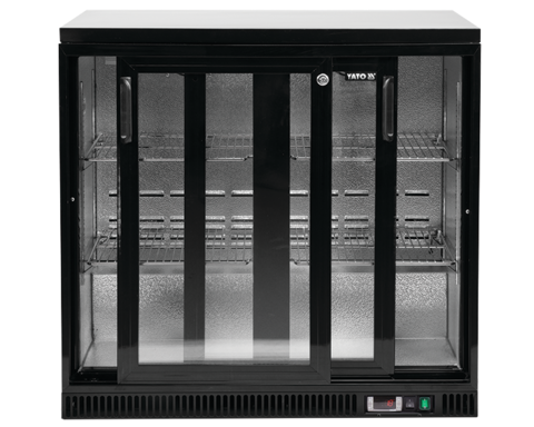 ÜVEGVITRIN, YATO YG-05356 2 TOLÓAJTÓ, 200W, 227L, 920X515X905MM 