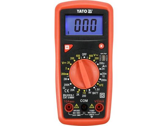 YATO YT-73081 DIGITÁLIS MULTIMÉTER 
