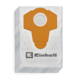 Sac fleece original Einhell 25 L (potrivit pentru aspiratoarele Einhell umed / uscat cu recipiente de 15, 20 si 25 litri, capacitate mare de filtrare, volum de 25 L, include 5 saci) Einhell - scule electrice si unelte profesionale - BricoMart