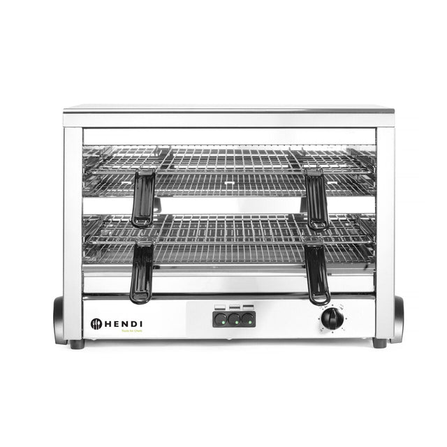 Salamandra quart  GN 1/1 Hendi ,dimensiuni 685x396x(H)452mm; 4500w, 400v;