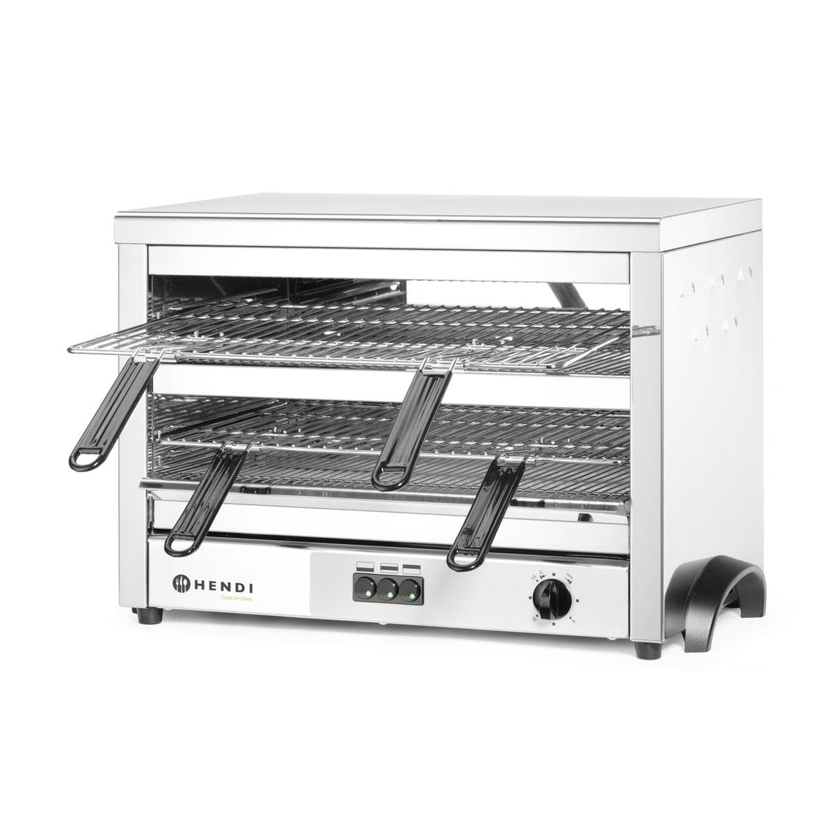 Salamandra quart  GN 1/1 Hendi ,dimensiuni 685x396x(H)452mm; 4500w, 400v;