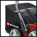 Scarificator - aerator electric Einhell GE - SA 1435 (1400 W, latime de lucru 35 cm, adancime de lucru 3–9 mm, ghidon reglabil pe inaltime, sac de colectare 28 L, incl. rola de aerare Einhell - scule electrice si unelte profesionale - BricoMart