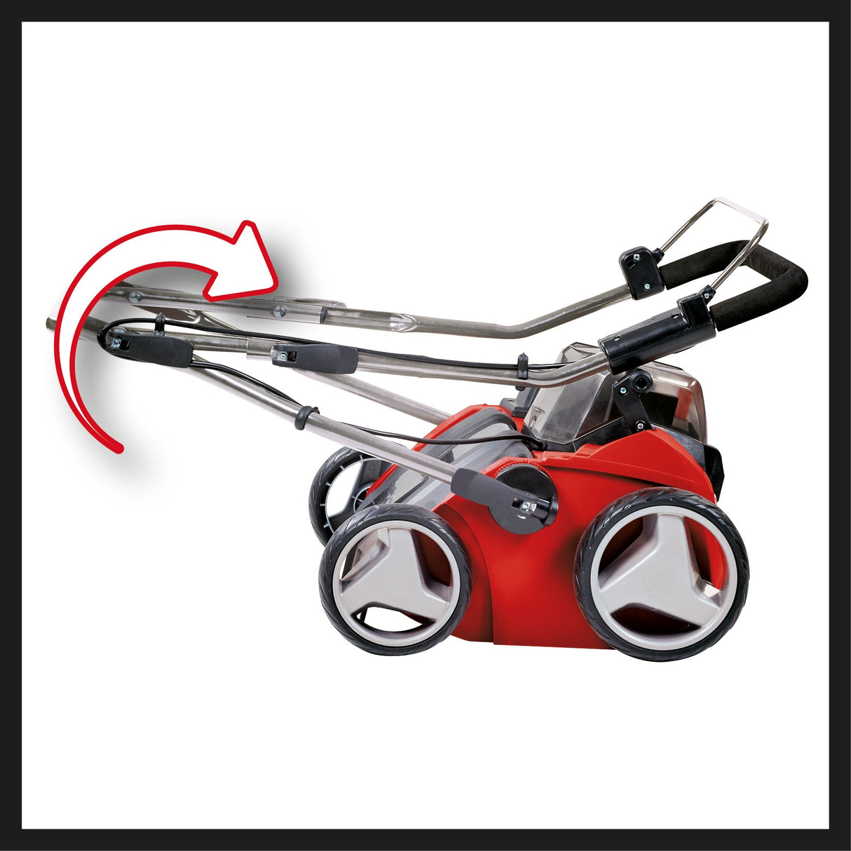 Scarificator Einhell GE - SC 35/1 Li Solo, 2x18V, latime de lucru de 35 cm, adancime de scarificare de pana la 9 mm, motor fara perii, furnizat fara baterii si incarcator Einhell - scule electrice si unelte profesionale - BricoMart