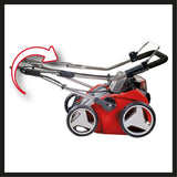 Scarificator Einhell GE - SC 35/1 Li Solo, 2x18V, latime de lucru de 35 cm, adancime de scarificare de pana la 9 mm, motor fara perii, furnizat fara baterii si incarcator Einhell - scule electrice si unelte profesionale - BricoMart