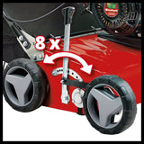 Scarificator pe benzina Einhell GC - SC 4240 P, pana la 1.200 m², 4,2 kW, motor in 4 timpi, unitate de taiere cu rulmenti cu 18 lame din otel, reglare centrala a adancimii de scarificare cu 8 niveluri Einhell - scule electrice si unelte profesionale - BricoMart