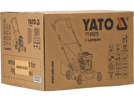 SCARIFICATOR/AERATOR 2IN1, PE YATO YT-85570 BENZINA, 38CM YATO - scule electrice si unelte profesionale - BricoMart