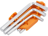SET 10 CHEI VOREL 56393 HEXAGONALE, 1,5MM, CR - V VOREL - scule electrice si unelte profesionale - BricoMart