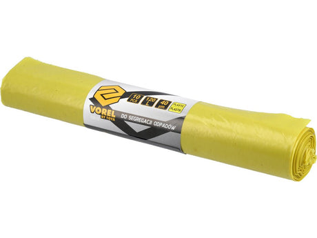 Set 10 saci pentru deseuri din plastic VOREL 10010, 120 L, 40 µm - imagine 3