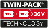 Set 2 acumulatori Einhell PXC Twinpack 2.5 Ah Power X - Change, Li - Ion, 18 V, 2x baterii de 2.5 Ah, universala pentru toate dispozitivele PXC, gestionare proactiva a bateriei, cicluri de incarcare personalizate Einhell - scule electrice si unelte profesionale - BricoMart