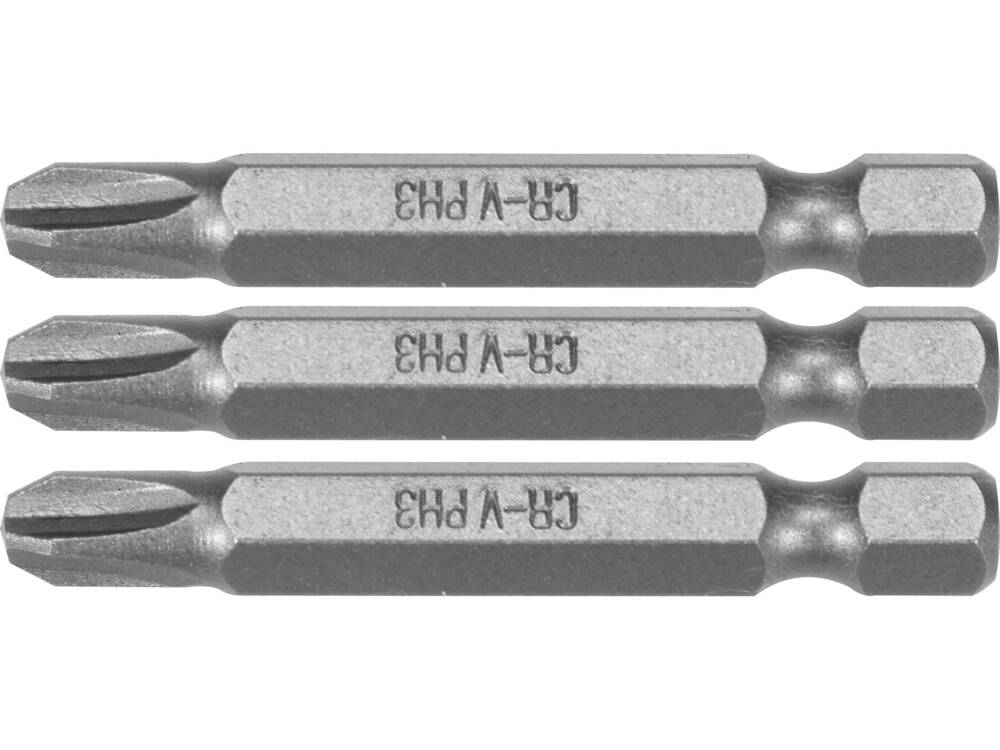 SET 3 BITI STHOR 65458 1/4 PH3X50MM STHOR - scule electrice si unelte profesionale - BricoMart
