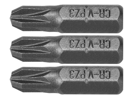 SET 3 BITI STHOR 65472 1/4 PZ3X25MM STHOR - scule electrice si unelte profesionale - BricoMart