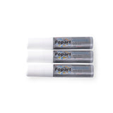 Set 3 Markere Hendi albe (15 mm) pentru tabla