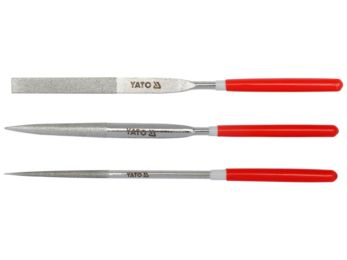SET 3 PILE YATO YT-6150 DIAMANTATE 4X160X50MM YATO - scule electrice si unelte profesionale - BricoMart