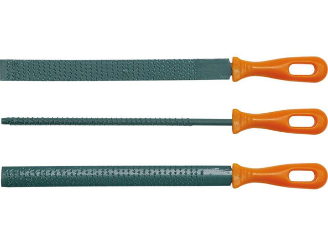 SET 3 RASPILE NO NAME 25230 200MM NO NAME - scule electrice si unelte profesionale - BricoMart