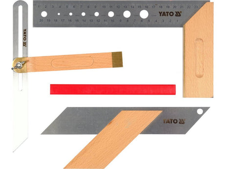SET 3 USTENSILE PENTRU TRASAT UNGIURI Yato YT - 70823 - 250 mm, 12 mm, 180 mm, inox Yato - scule electrice si unelte profesionale - BricoMart