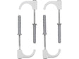 SET 4 CARLIGE VOREL 54875 CU DIBLURI, PENTRU TEVI 15-28MM VOREL - scule electrice si unelte profesionale - BricoMart
