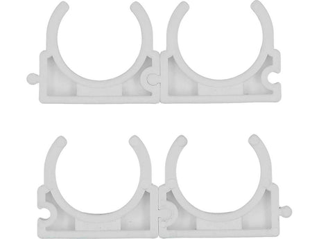 SET 4 CLEME VOREL 54816 SUPORT TEAVA PVC, PE, PE-X, PP, PB, 28MM VOREL - scule electrice si unelte profesionale - BricoMart