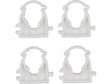 SET 4 CLEME VOREL 54830 BLOCABILE SUPORT TEAVA PVC, PE, PE-X, PP, PB, 15-16MM VOREL - scule electrice si unelte profesionale - BricoMart