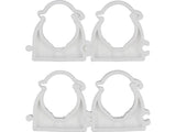 SET 4 CLEME VOREL 54832 BLOCABILE SUPORT TEAVA PVC, PE, PE-X, PP, PB, 20MM VOREL - scule electrice si unelte profesionale - BricoMart