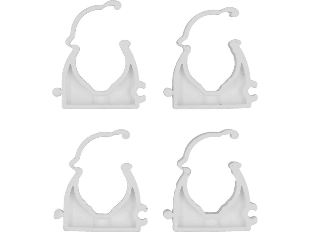 SET 4 CLEME VOREL 54833 BLOCABILE SUPORT TEAVA PVC, PE, PE-X, PP, PB, 22MM VOREL - scule electrice si unelte profesionale - BricoMart