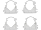 SET 4 CLEME VOREL 54833 BLOCABILE SUPORT TEAVA PVC, PE, PE-X, PP, PB, 22MM VOREL - scule electrice si unelte profesionale - BricoMart