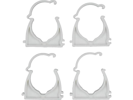 SET 4 CLEME VOREL 54837 BLOCABILE SUPORT TEAVA PVC, PE, PE-X, PP, PB, 40MM VOREL - scule electrice si unelte profesionale - BricoMart