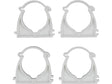 SET 4 CLEME VOREL 54837 BLOCABILE SUPORT TEAVA PVC, PE, PE-X, PP, PB, 40MM VOREL - scule electrice si unelte profesionale - BricoMart