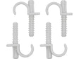 SET 4 CLEME VOREL 54850 SIMPLE CU MONTARE RAPIDA, PENTRU TEVI 15-16MM VOREL - scule electrice si unelte profesionale - BricoMart