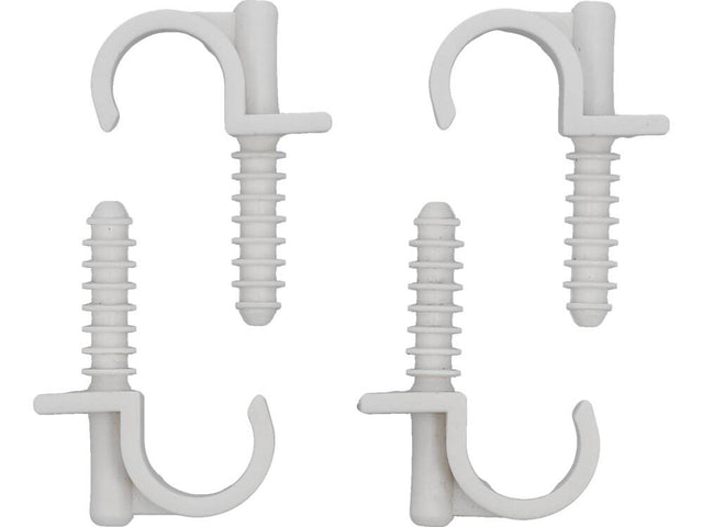 SET 4 CLEME VOREL 54851 SIMPLE CU MONTARE RAPIDA, PENTRU TEVI 18MM VOREL - scule electrice si unelte profesionale - BricoMart