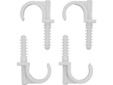 SET 4 CLEME VOREL 54854 SIMPLE CU MONTARE RAPIDA, PENTRU TEVI 25MM VOREL - scule electrice si unelte profesionale - BricoMart