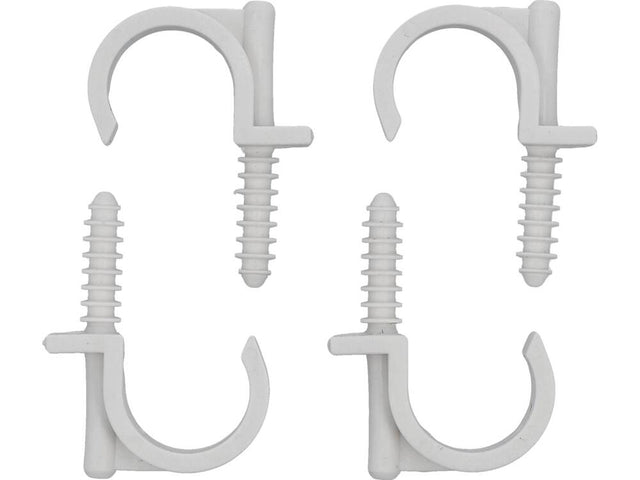 SET 4 CLEME VOREL 54855 SIMPLE CU MONTARE RAPIDA, PENTRU TEVI 28MM VOREL - scule electrice si unelte profesionale - BricoMart