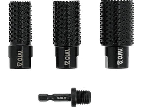 SET 4 FREZE CILINDRICE PENTRU LEMN Yato YT - 61775 Yato - scule electrice si unelte profesionale - BricoMart
