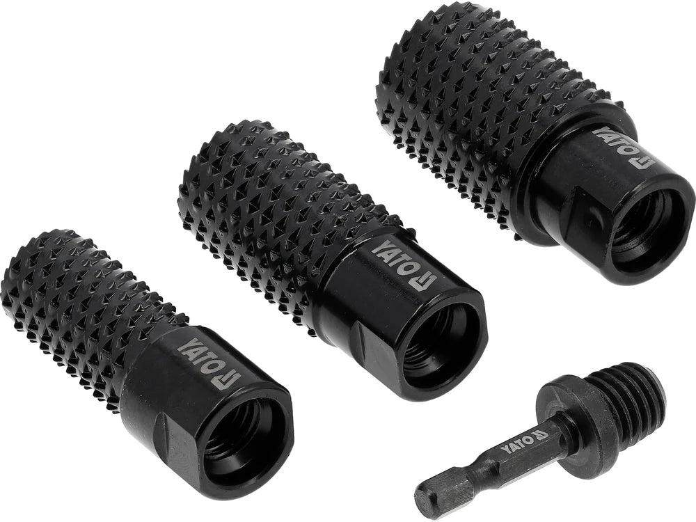SET 4 FREZE CILINDRICE PENTRU LEMN Yato YT - 61775 Yato - scule electrice si unelte profesionale - BricoMart