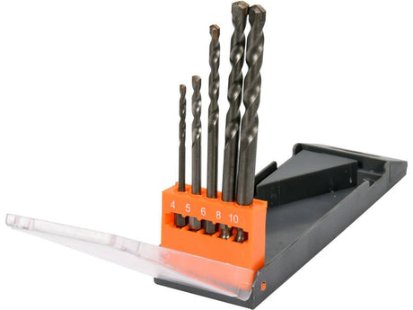 SET 5 BURGHIE, STHOR 21695 4-10MM, PRINDERE HEXAGONALA STHOR - scule electrice si unelte profesionale - BricoMart